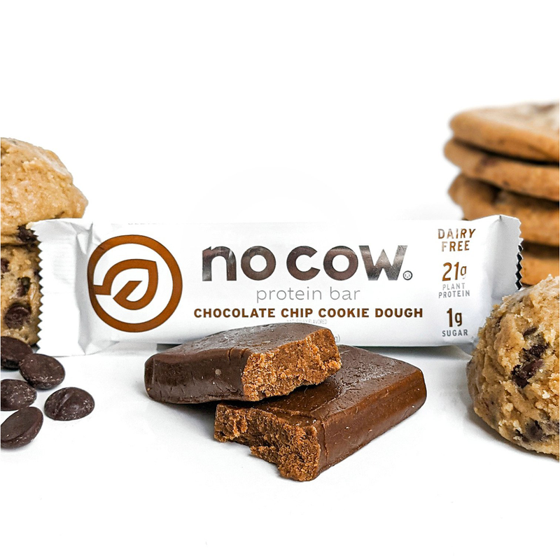 No Cow Chocolate Chip Cookie Dough Protein Bar 2.12oz