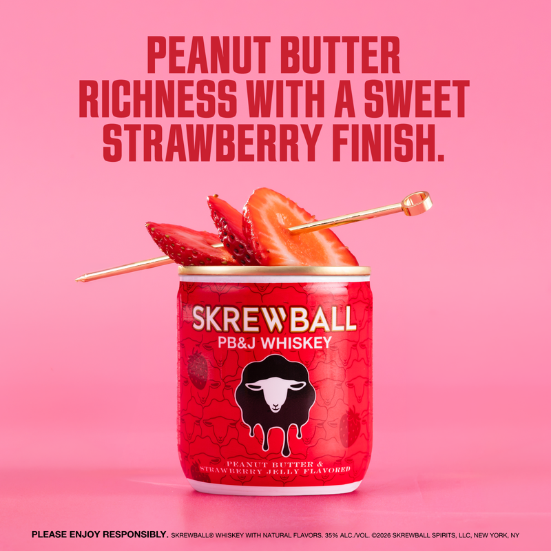 Skrewball Pb&J Flavored Whiskey 100ml