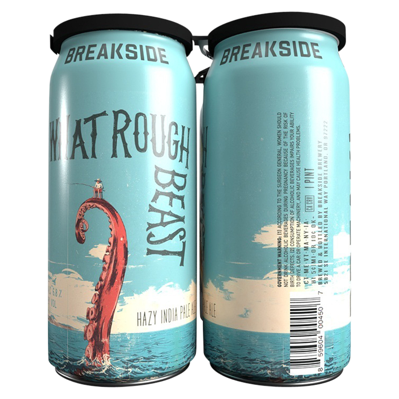 Breakside Brewery What Rough Beast Hazy IPA 4pk 16oz Can