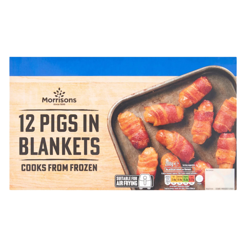 Morrisons Pigs in Blankets - Frozen, 289g