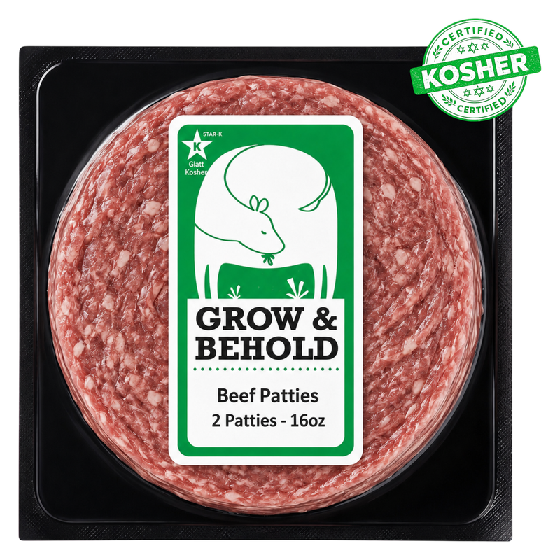 Grow & Behold Beef Burgers 2x8oz