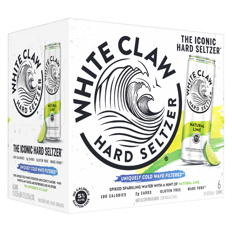 White Claw Lime 6pk 12oz Can 5.0% ABV