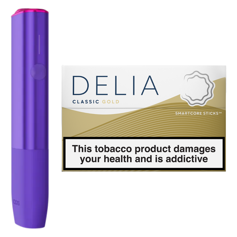IQOS Purple & Delia Gold Bundle