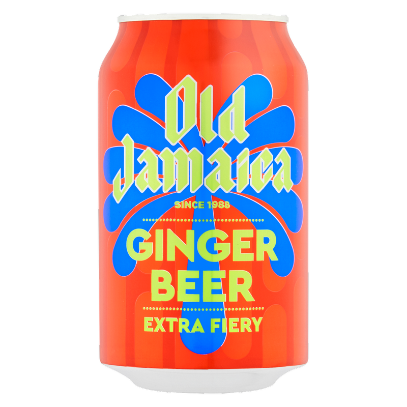 Old Jamaica Extra Fiery Ginger Beer Zero Sugar, 330ml