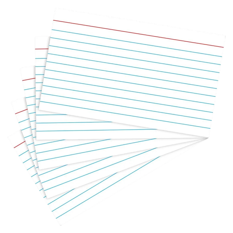 iScholar Ruled Index Cards 3X5 100 CT
