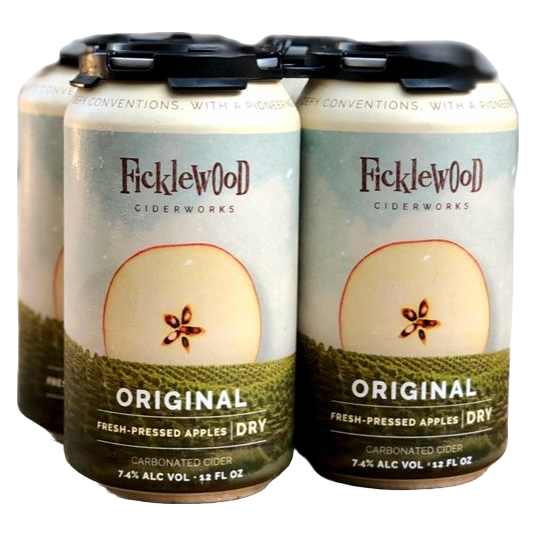 Ficklewood Ciderworks Original Dry Cider 4pk 12oz