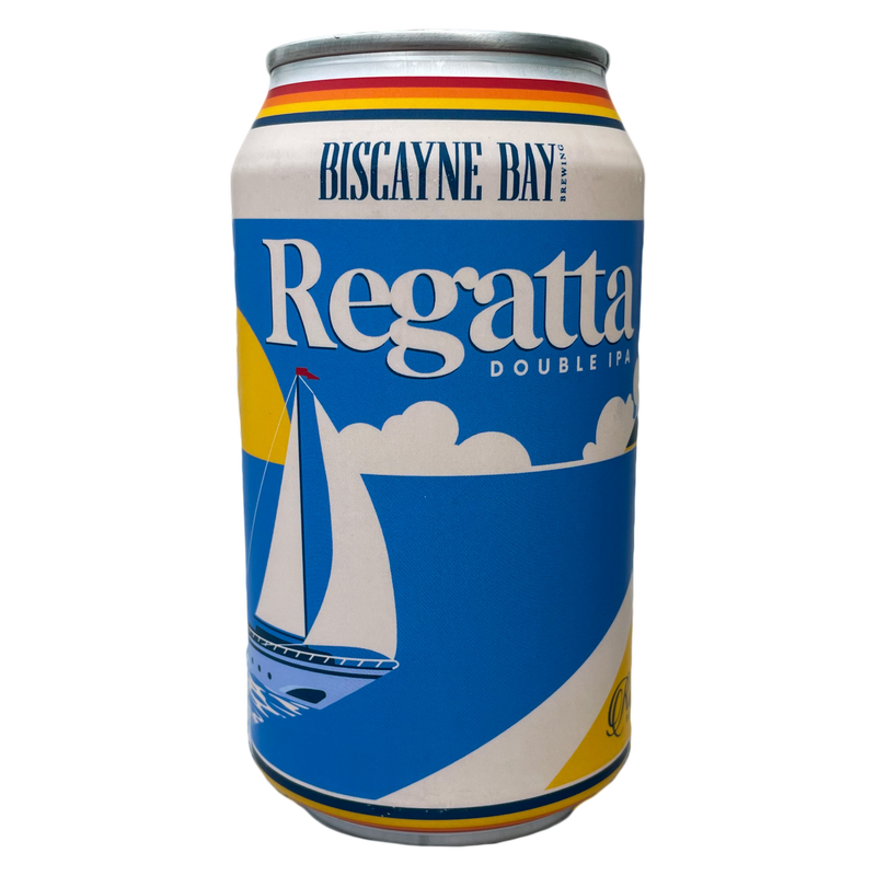 Biscayne Bay Regatta Double IPA, paquete de 6 latas de 12 oz, Alc. 8.5% Vol.