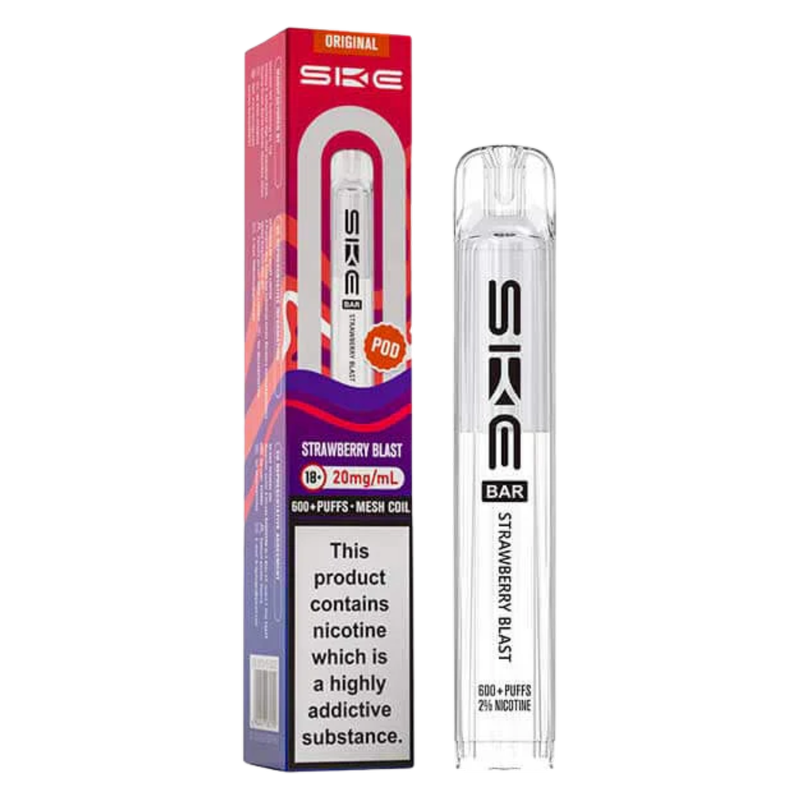 SKE BAR 600 Strawberry Blast 20mg/ml, 1pcs