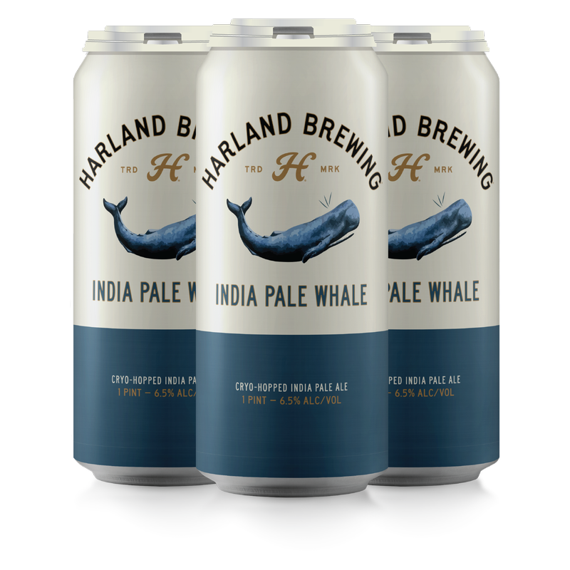Harland Brewing India Pale Whale IPA 4pk 16oz