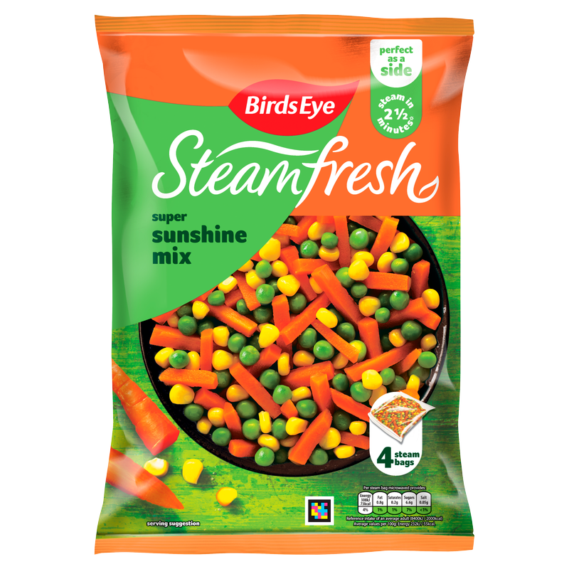 Birds Eye Steam Fresh Super Sunshine Mix, 540g