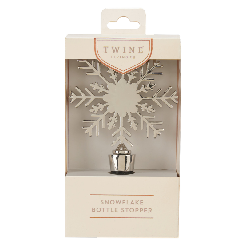 Holiday Snowflake Bottle Stopper
