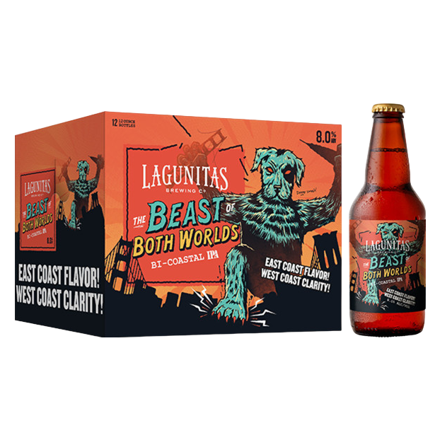 Lagunitas Beast of Both Worlds IPA, 12pk Btl 12oz 8% ABV