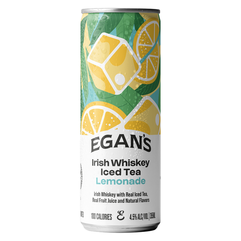 Egan's Irish Whiskey Iced Tea + Lemonade 4pk 12oz Can