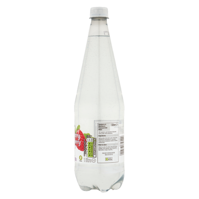 Morrisons Raspberry & Blackberry Still Water Sugar Free, 1L