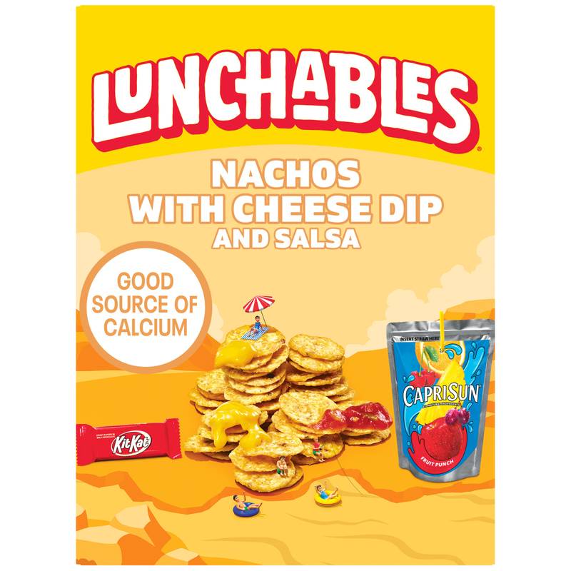 Lunchables Nachos with Cheese Dip & Salsa - 10.7oz