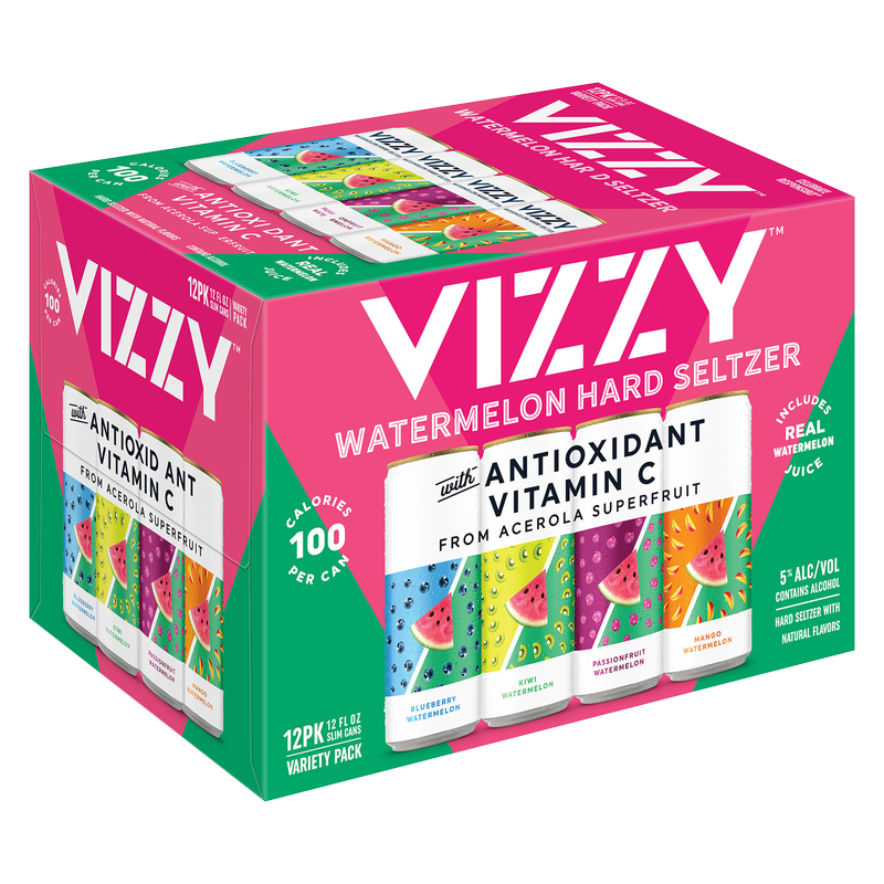 Vizzy Watermelon Variety 12pk 12oz Can 5.0% ABV
