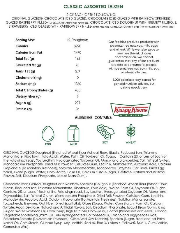 Krispy Kreme Classic Assorted 3-Pack