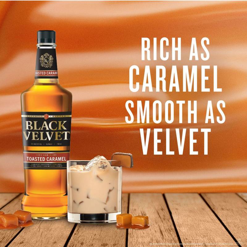 Black Velvet Toasted Caramel 750ml