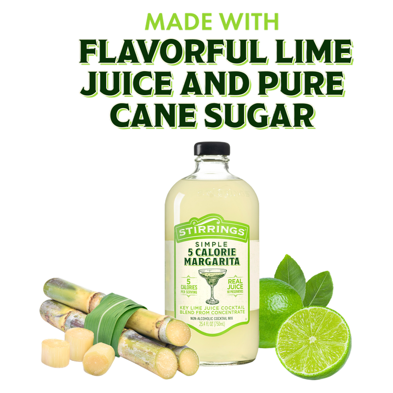 Stirring's 5 Calorie Margarita Mix 750ml Btl