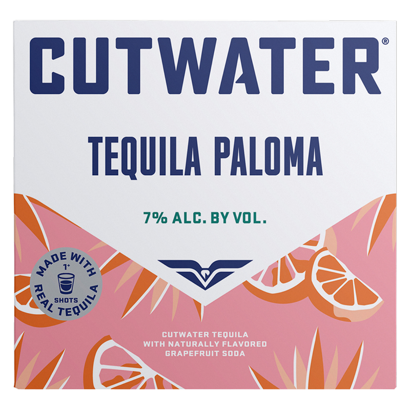 Cutwater Grapefruit Tequila Paloma 4pk 12oz Cans