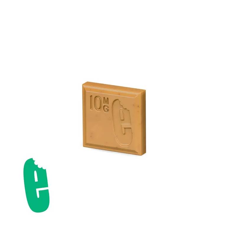 incredibles Peanut Budda Buddha Chocolate Bar, 10mg D9 THC, 10pc