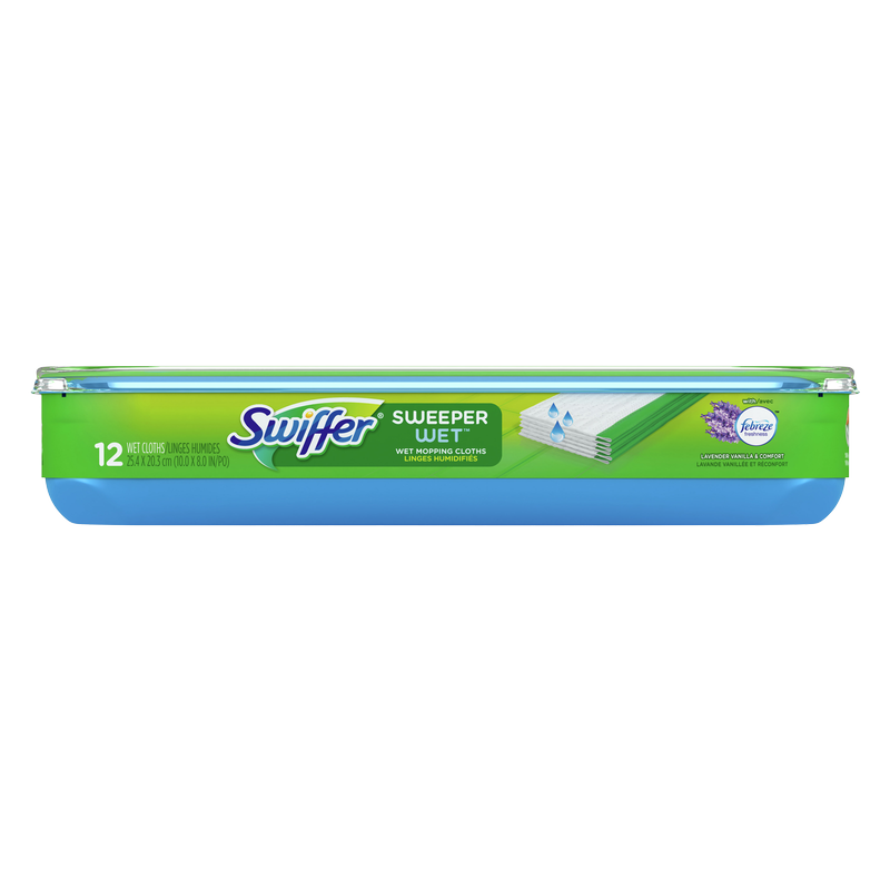 Swiffer Sweeper Lavender Wet Mopping Cloths 12ct