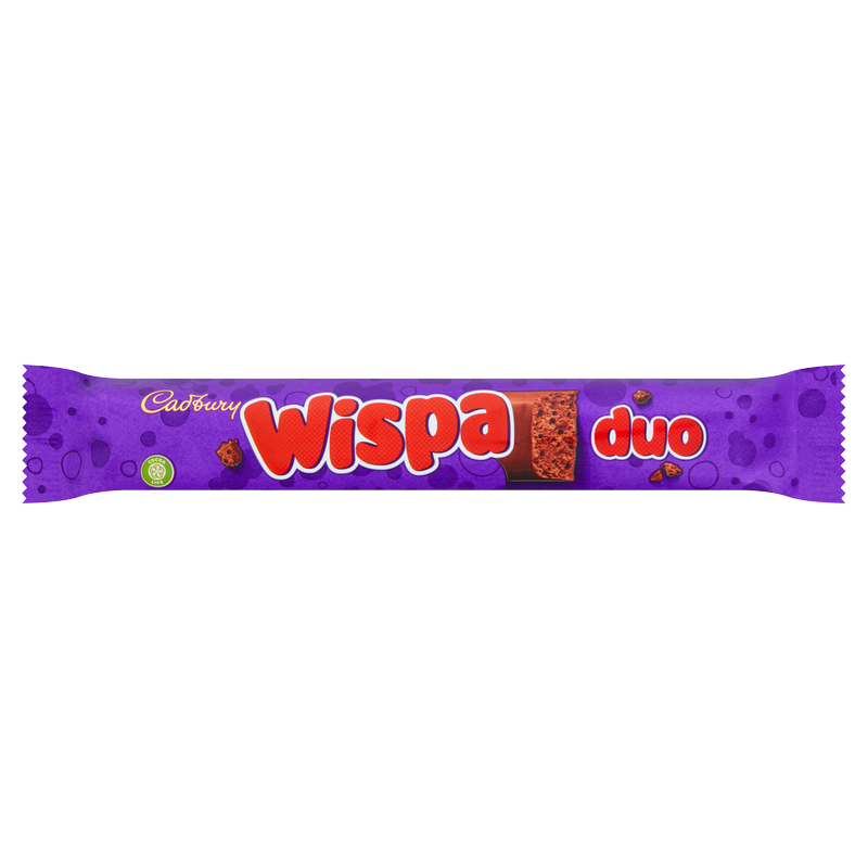 Cadbury Wispa Duo Chocolate Bar, 47.4g