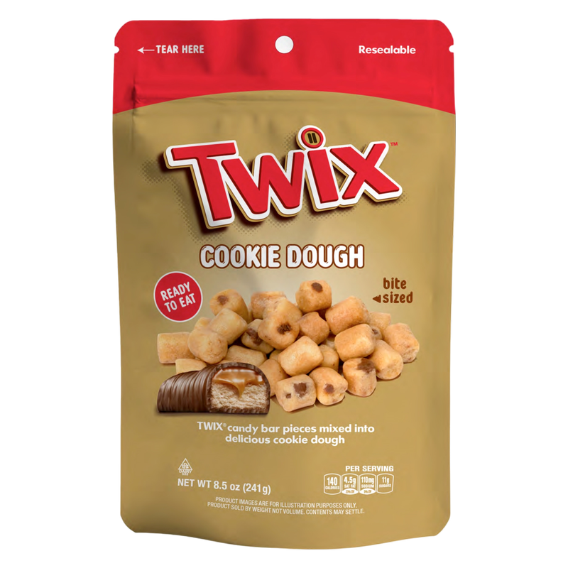 Twix Poppable Cookie Dough, 8.5oz