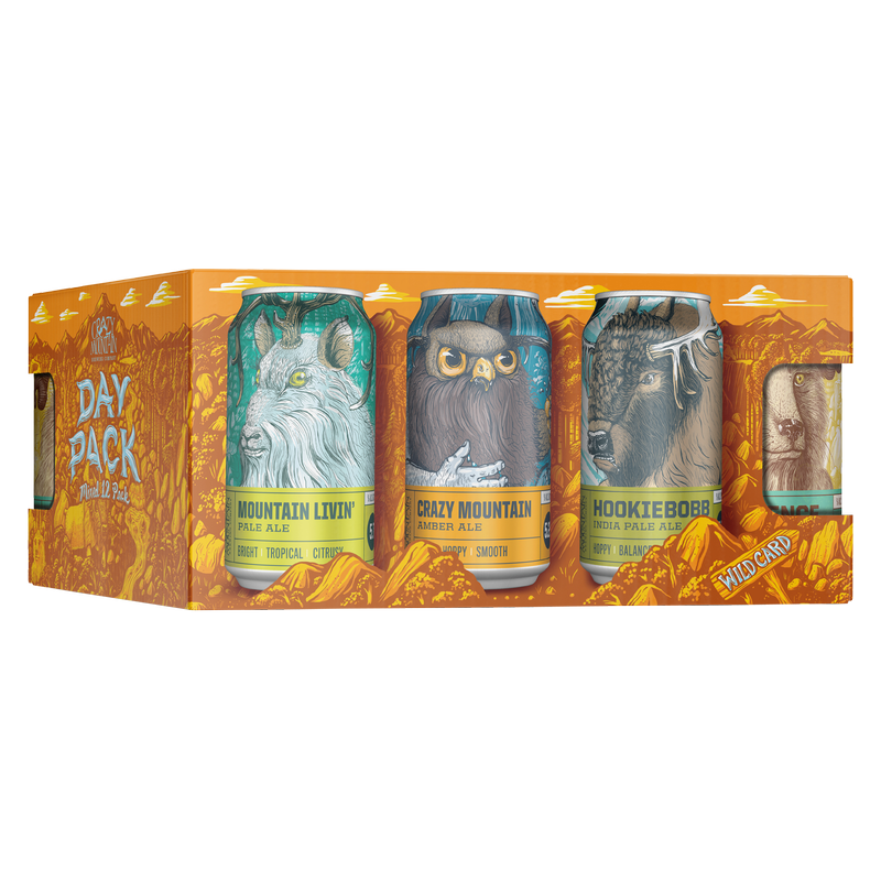 Crazy Mountain Brewing Variety Day Pack 12pk 12oz Can