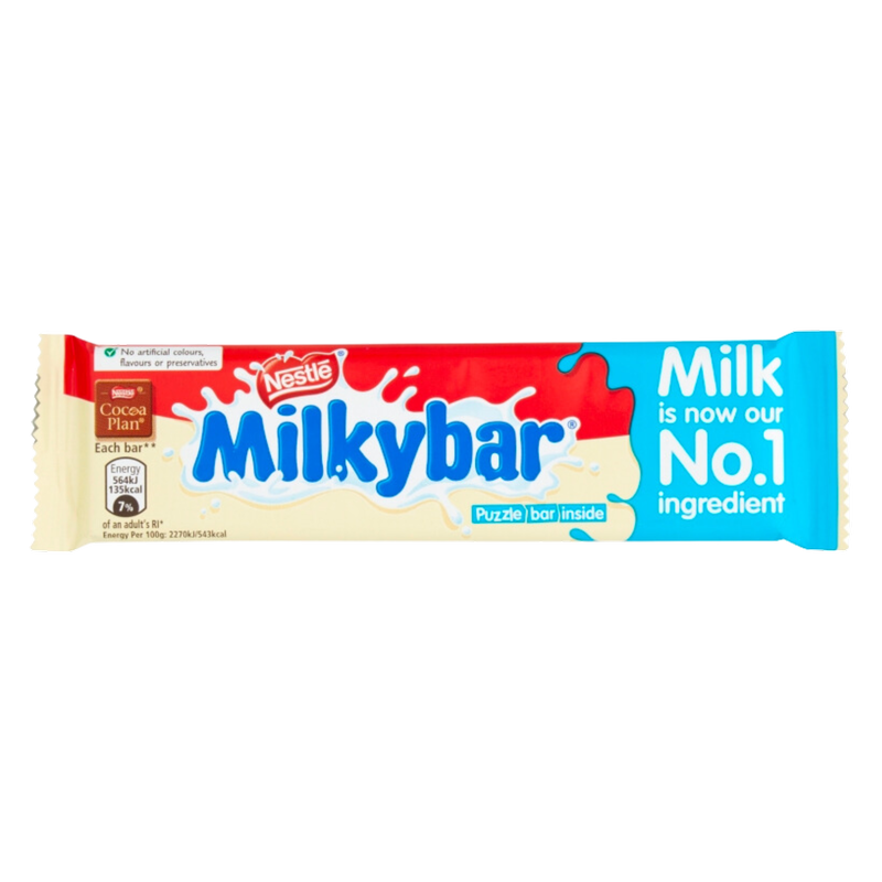 Milkybar White Chocolate, 25g