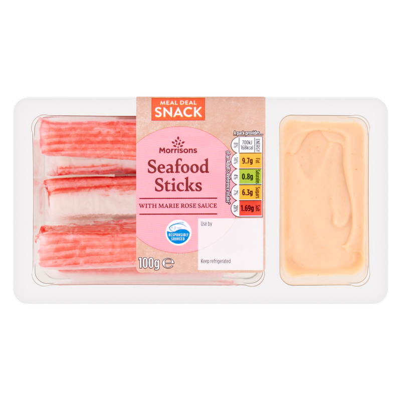 Morrisons Seafood Sticks with Marie Rose Sauce, 100g