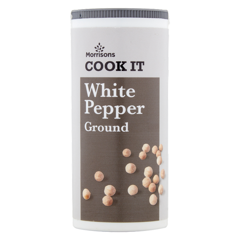 Morrisons Ground White Pepper, 100g
