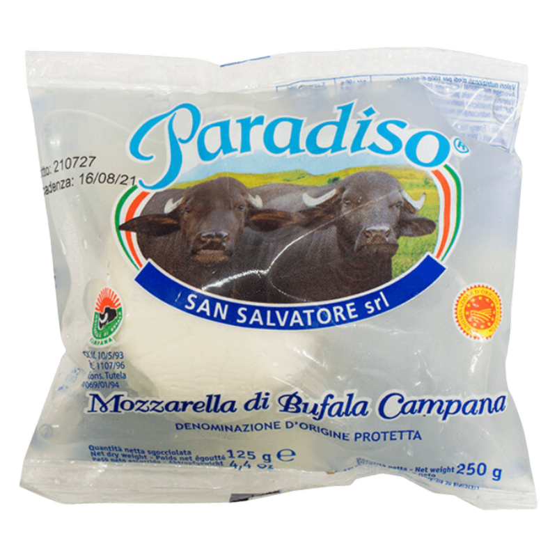 Paradiso Buffalo Mozzarella PDO, 125g