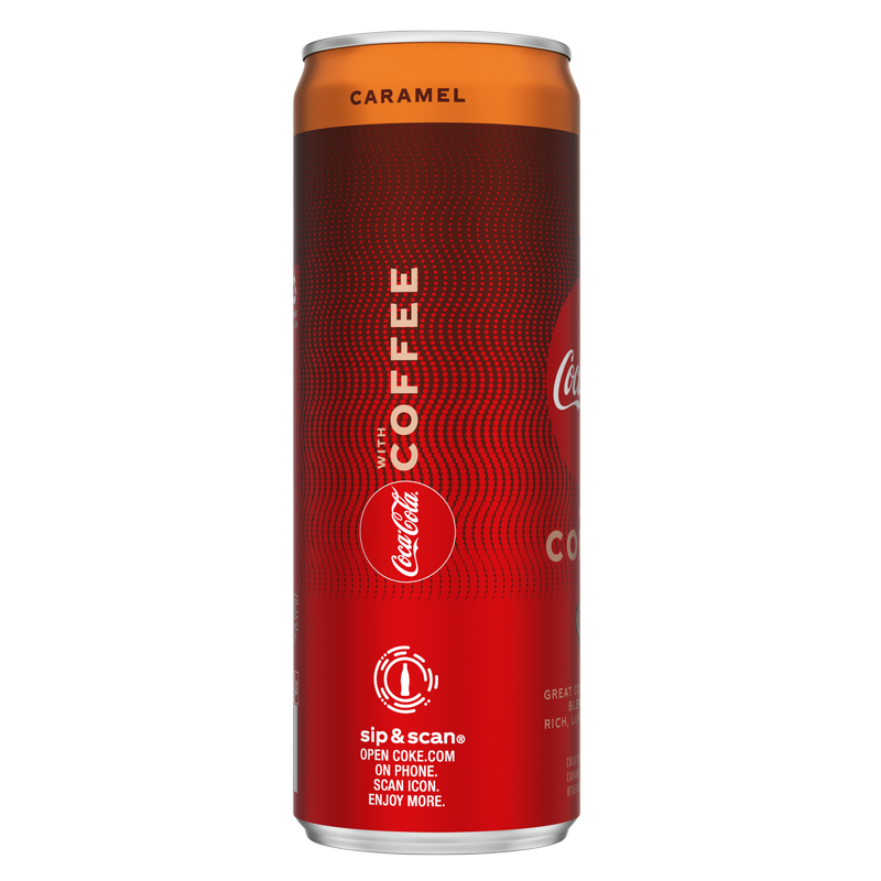 Coca-Cola with Coffee Caramel 12oz Can