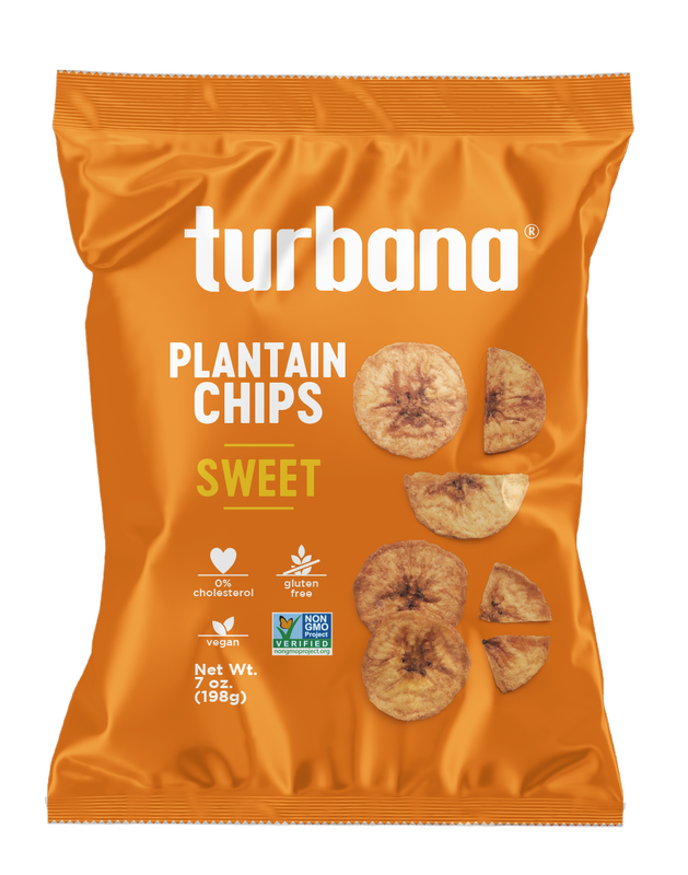 Turbana Sweet Plantain Chips 7oz Bag