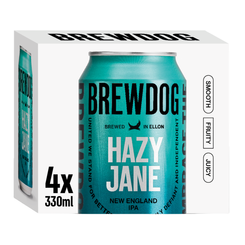 BrewDog Hazy Jane IPA, 4 x 330ml