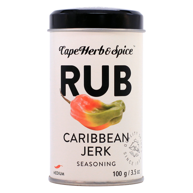 Cape Herb & Spice Rub Caribbean Jerk Seasoning, 100g
