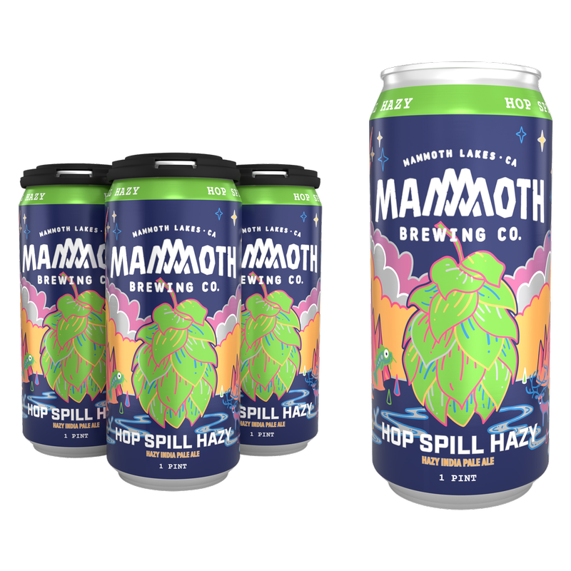 Mammoth Brewing Co. Hop Spill Hazy IPA (4PKC 16 OZ)
