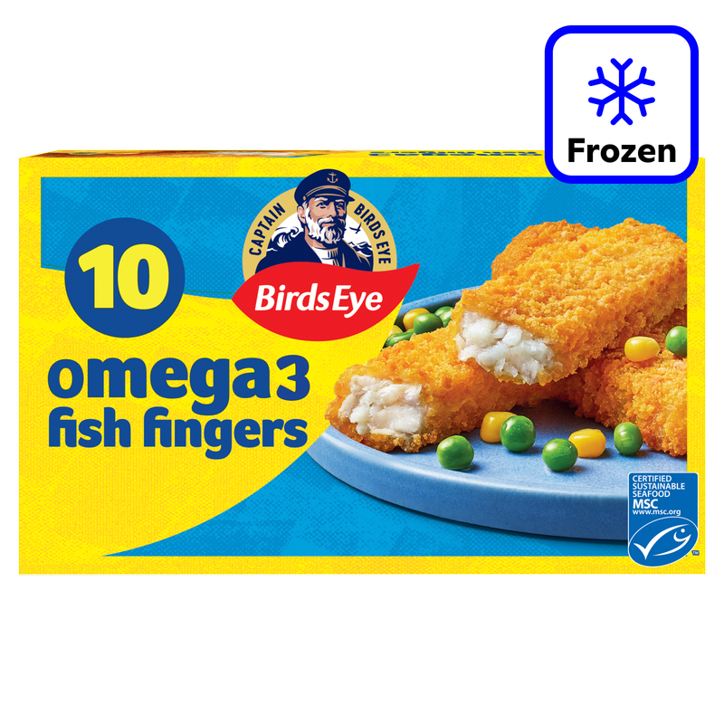 Birds Eye 10 Omega 3 Fish Fingers, 280g