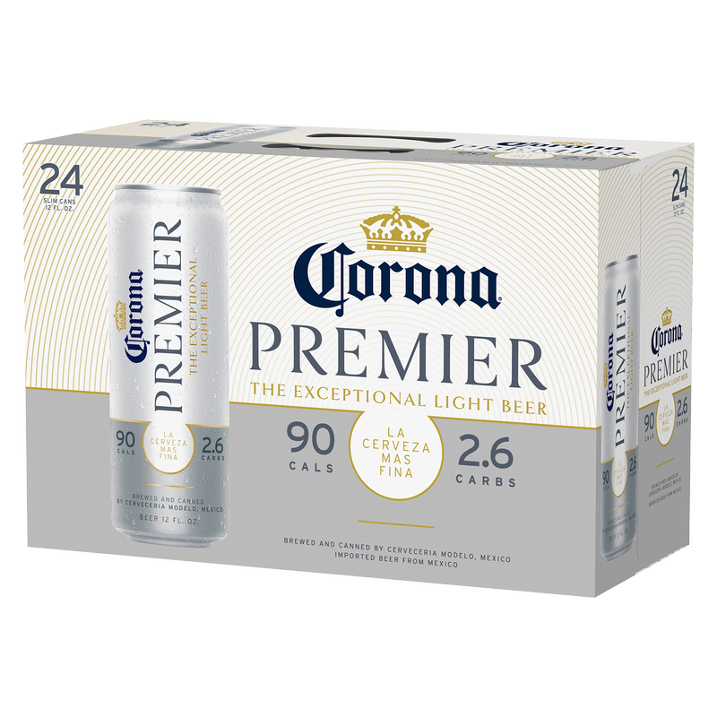 Corona Premier 24pk 12oz Can 4% ABV