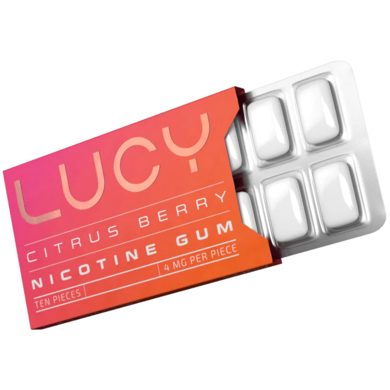 Lucy Chew + Park 4mg Nic Citrus Berry, 10pcs