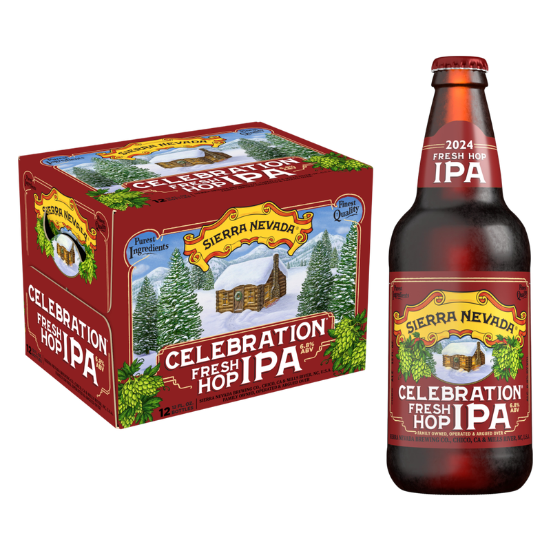 Sierra Nevada Celebration Fresh Hop IPA 12pk 12oz Btl