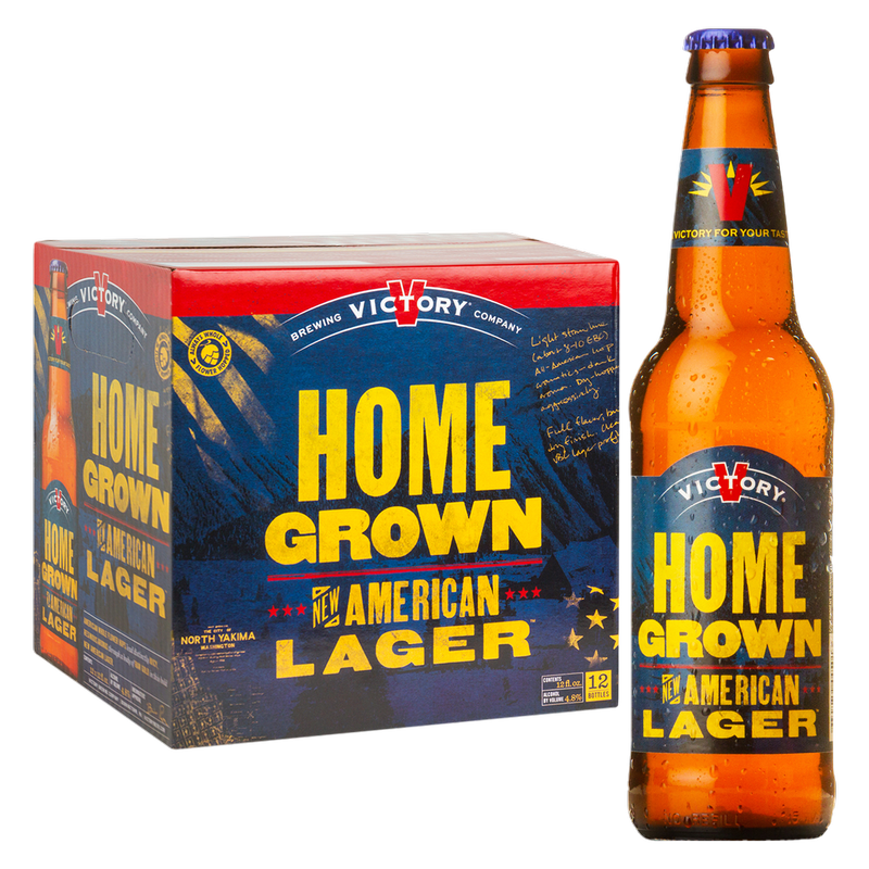 Victory Home Grown Lager 12 Pack 12 oz Bottles