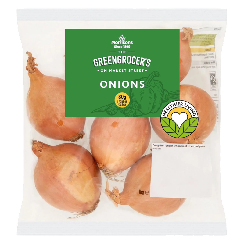 Morrisons Market St Onions, 1kg