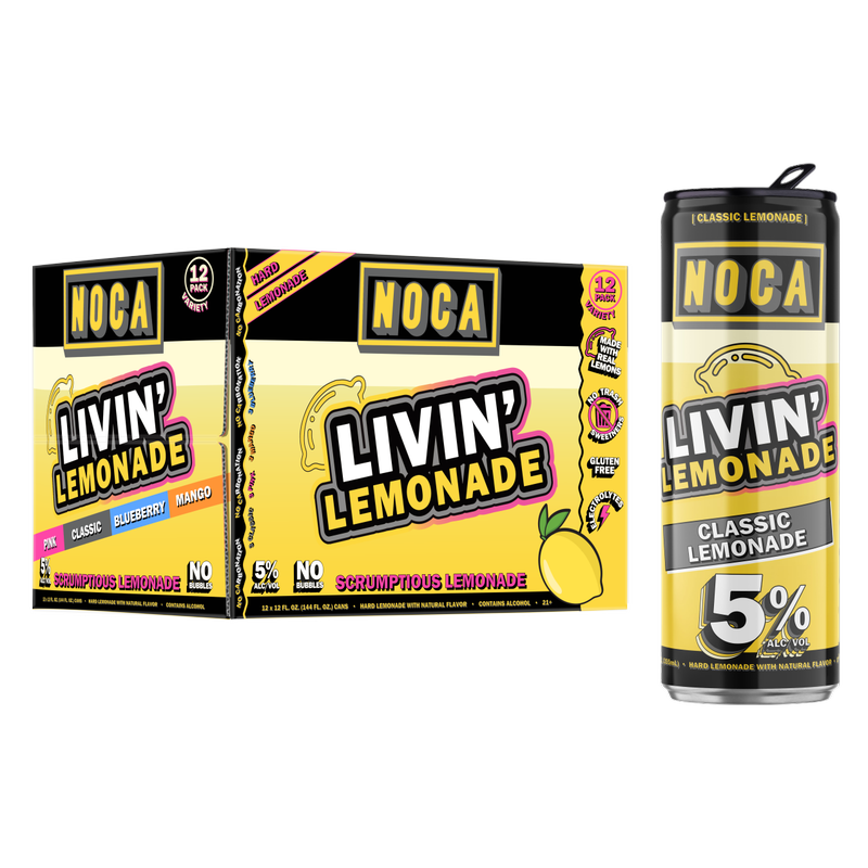 NOCA Livin' Lemonade 12pk 12oz Can 5.0% ABV