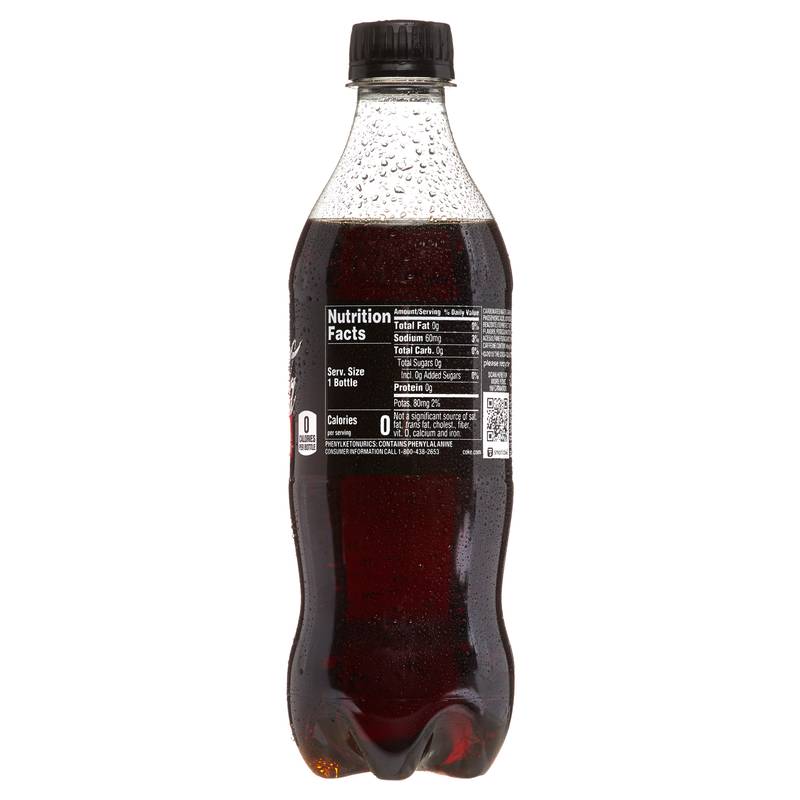 Coca-Cola Zero 6 Pack 16.9oz Btl : Drinks fast delivery by App or Online