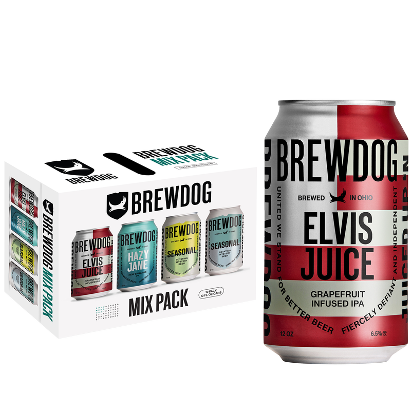 BrewDog Mix Pack 12pk 12oz Can Varied ABV (4% -9.5%)