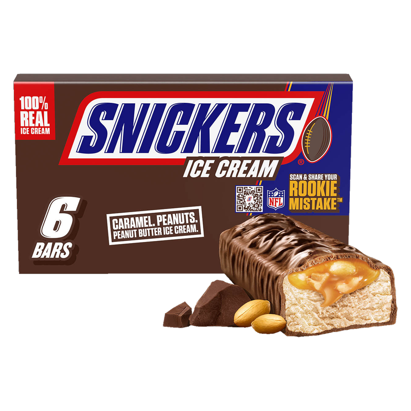 Snickers Ice Cream Bars 6ct 