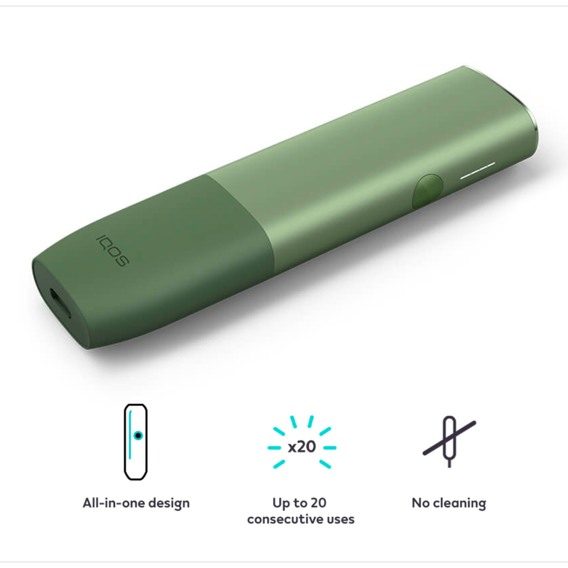 IQOS ILUMA ONE Moss Green, 1pcs : fast delivery by App or Online