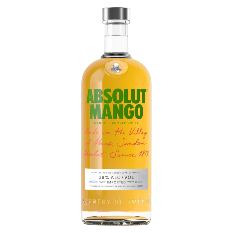 Absolut Mango Vodka 1L (80 Proof)